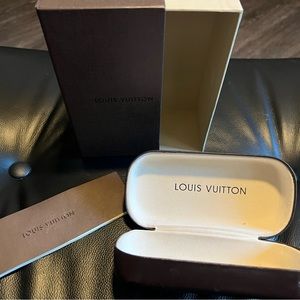 Louis Vuitton Sunglass case and box